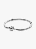Pulsera cadena de serpiente con broche de barril
