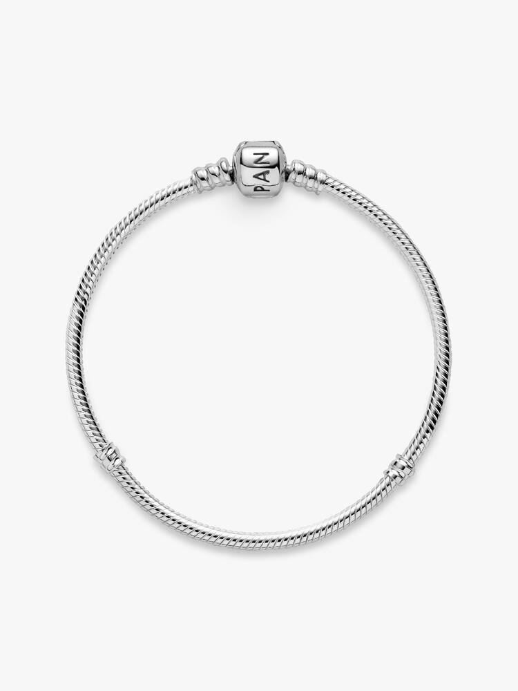 Pulsera cadena de serpiente con broche de barril